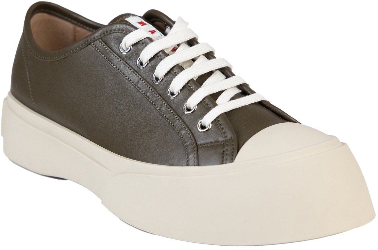 Marni Sneakers Deep Sage Donkergroen