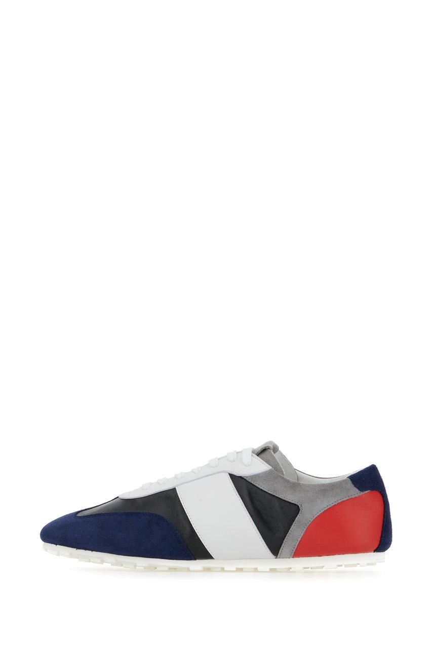 Marni Marni Multicolor suede and leather sneakers Divers