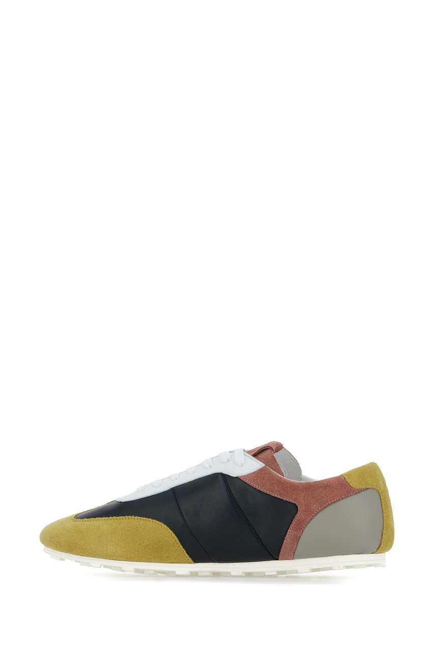 Marni Marni Multicolor suede and leather sneakers Divers