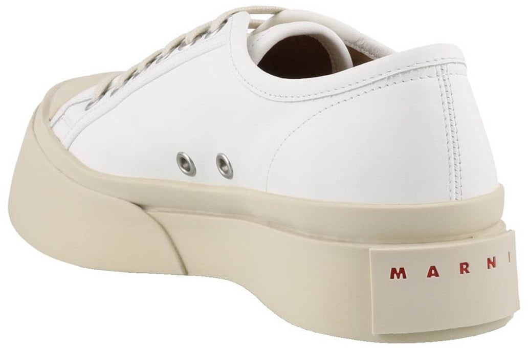 Marni Marni Leather Sneakers Wit