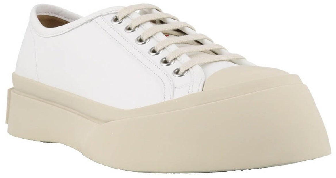 Marni Marni Leather Sneakers Wit