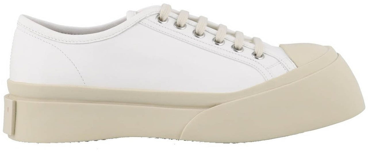 Marni Marni Leather Sneakers Wit