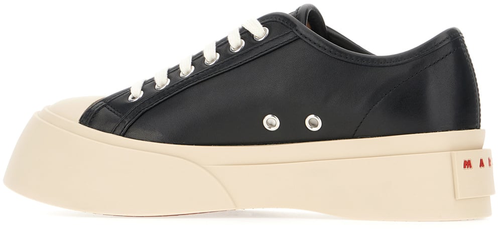 Marni Marni Black nappa leather Pablo sneakers Zwart