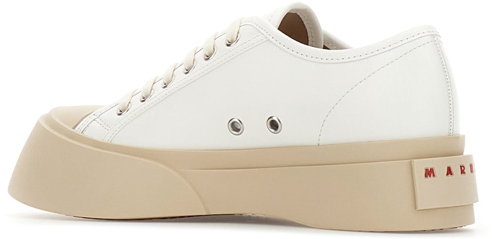 Marni Marni White nappa leather Pablo sneakers Wit