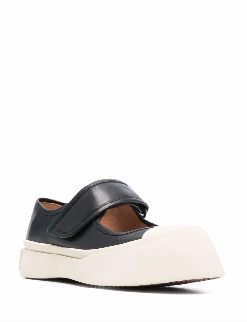 Marni Mary Jane Sandals Black Zwart