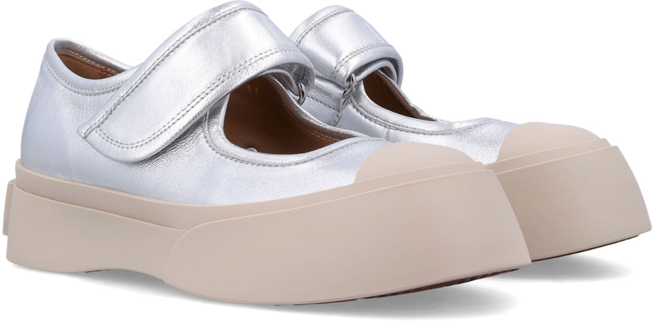 Marni Pablo Mary Jane Argento Zilver