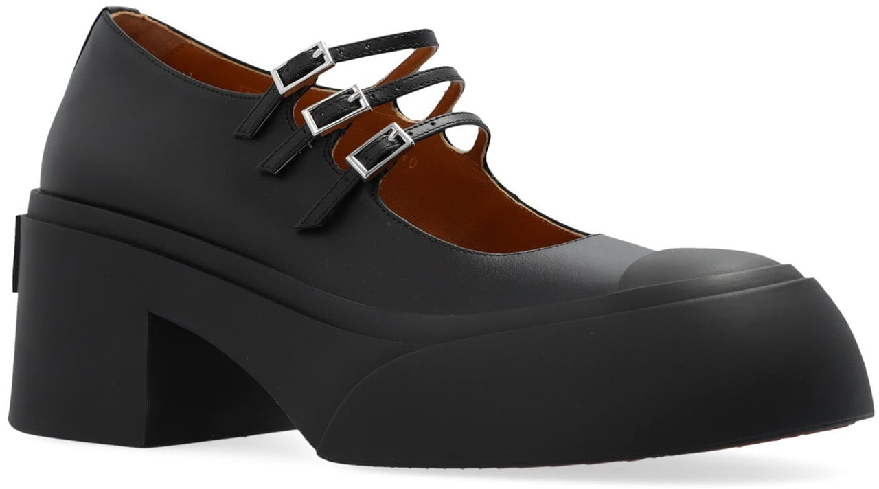 Marni Marni Pablo Leather Pumps Zwart
