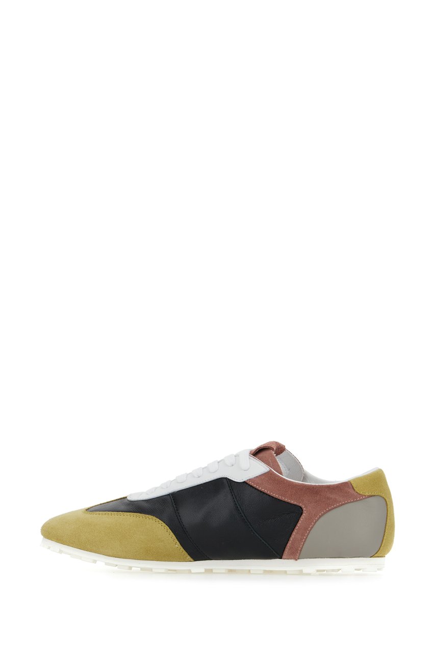 Marni Marni Multicolor suede and leather sneakers Divers