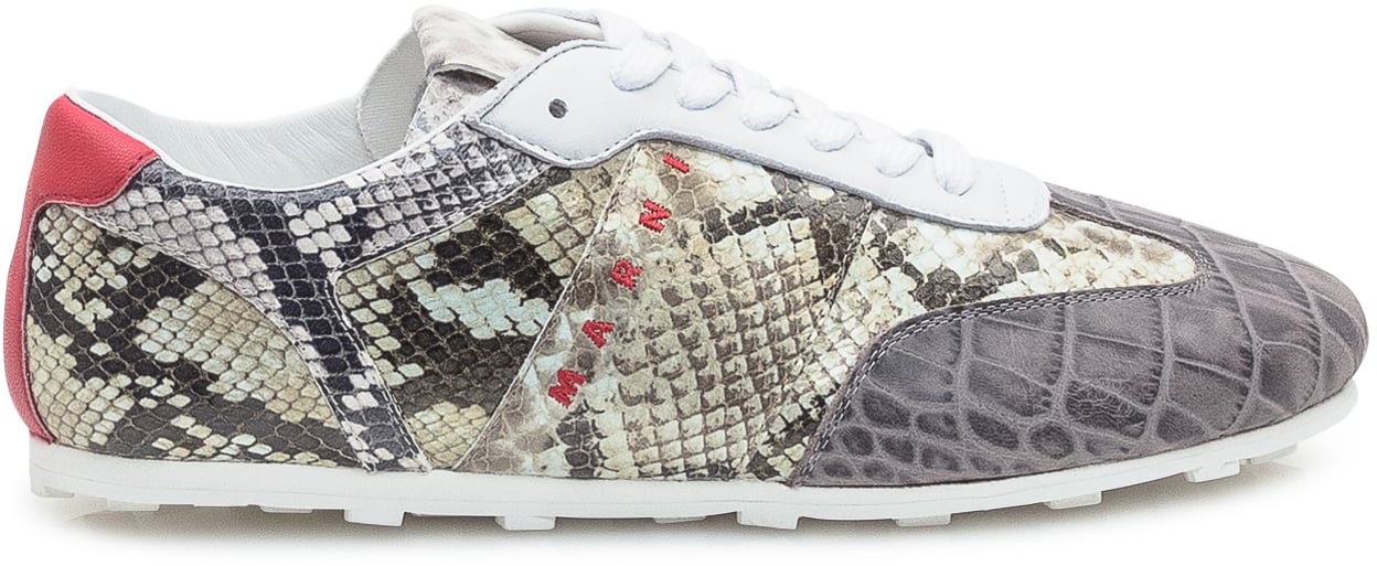 Marni Sneaker Low Multitexture Divers