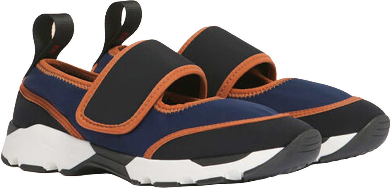 Marni Sneakers Dark Blue/Black Navy