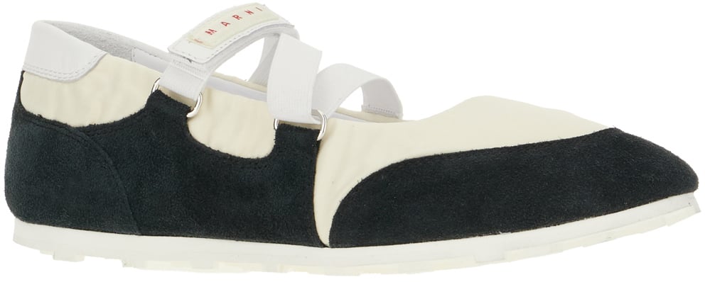 Marni Marni Multicolor nylon e suede sneakers Divers