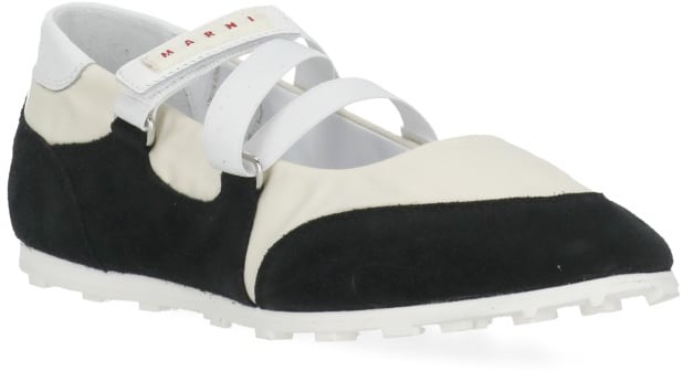 Marni Flat Shoes Ivory Wit
