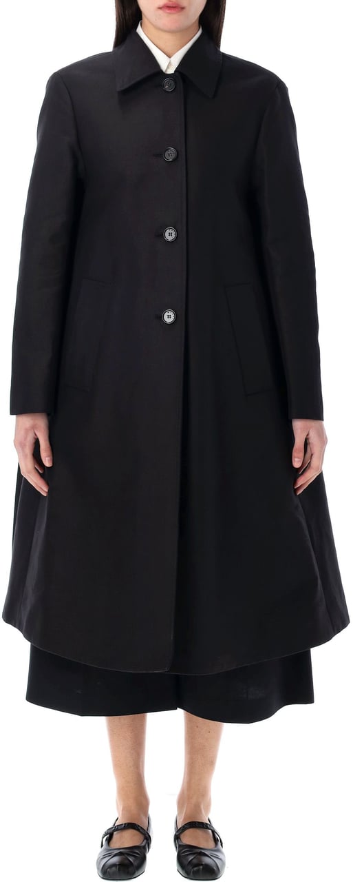 Marni Duster Coat Nero Zwart