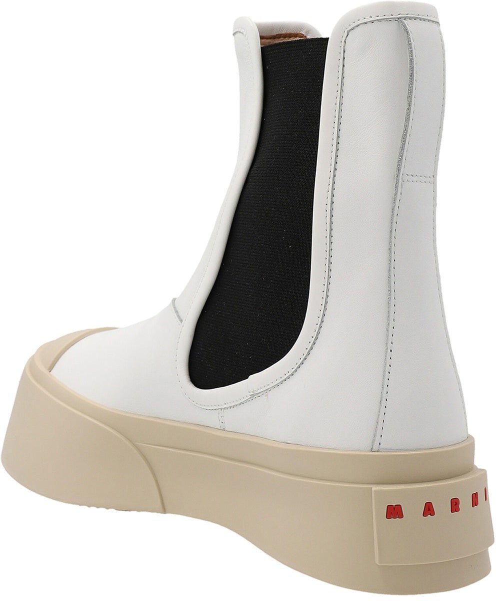 Marni Marni Pablo Leather Boots Wit