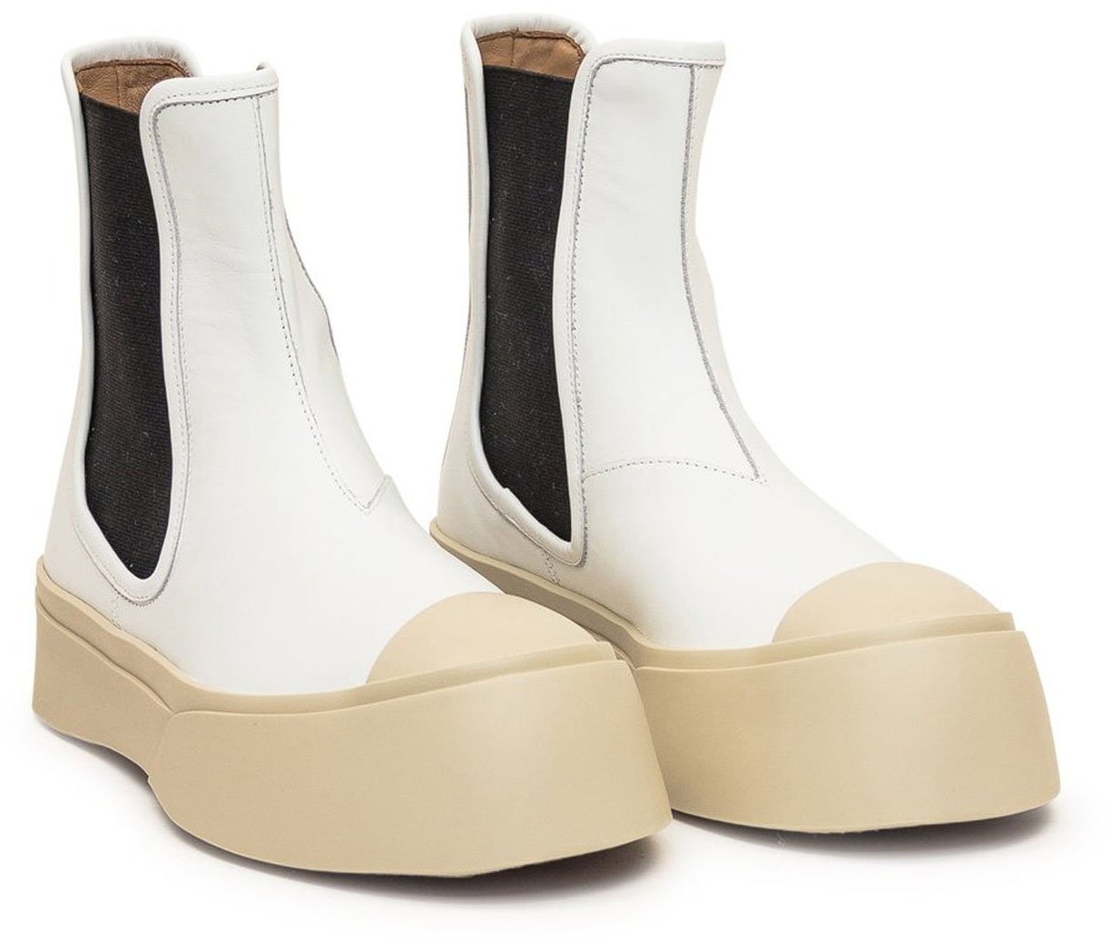 Marni Marni Pablo Leather Boots Wit