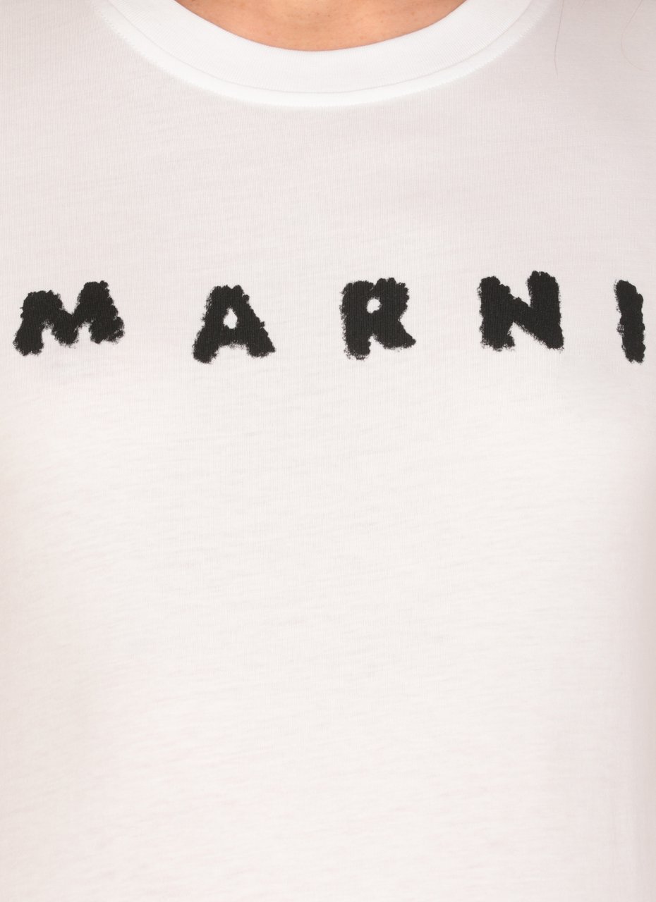 Marni T-Shirts And Polos White Wit