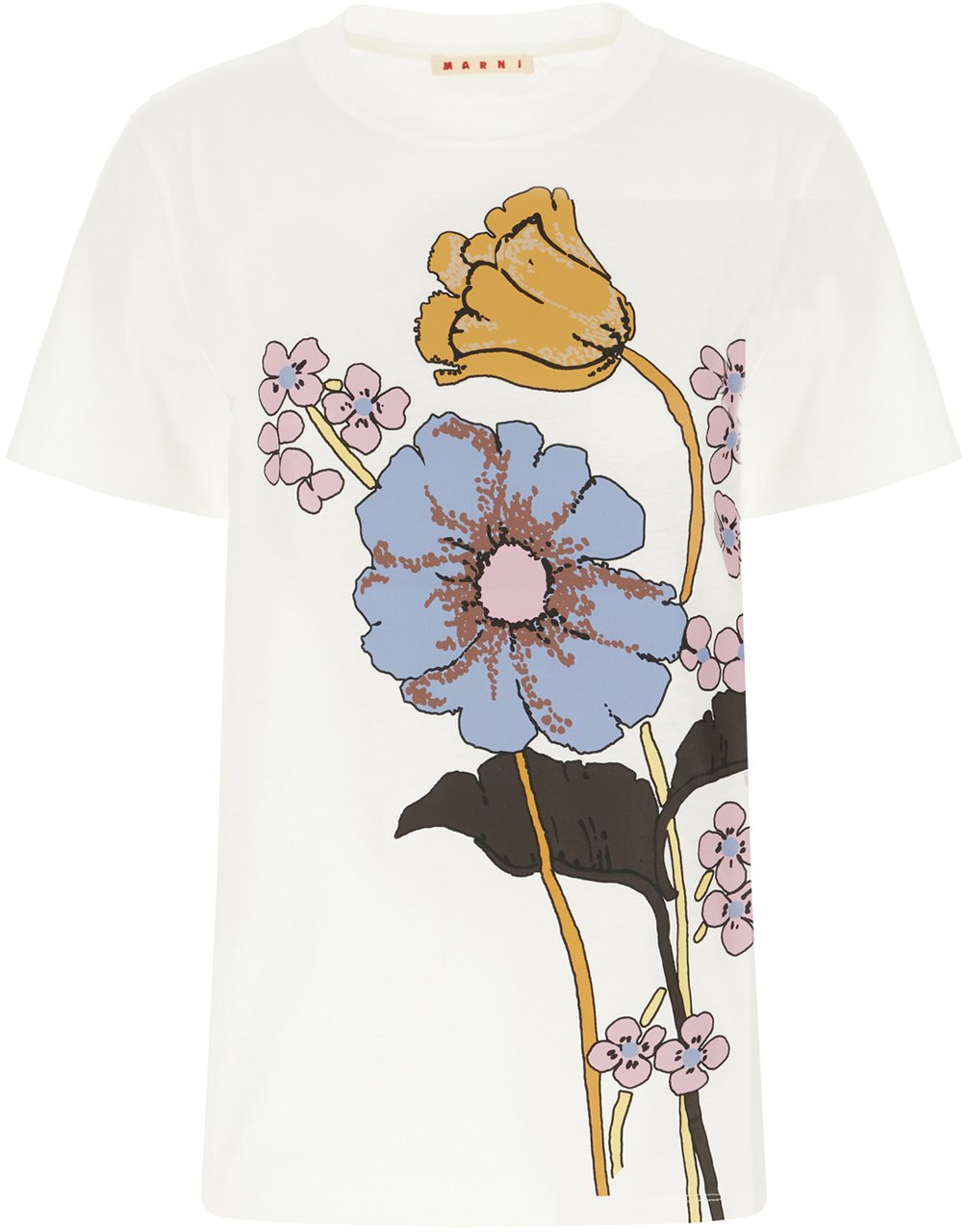 Marni T-Shirts And Polos White Wit