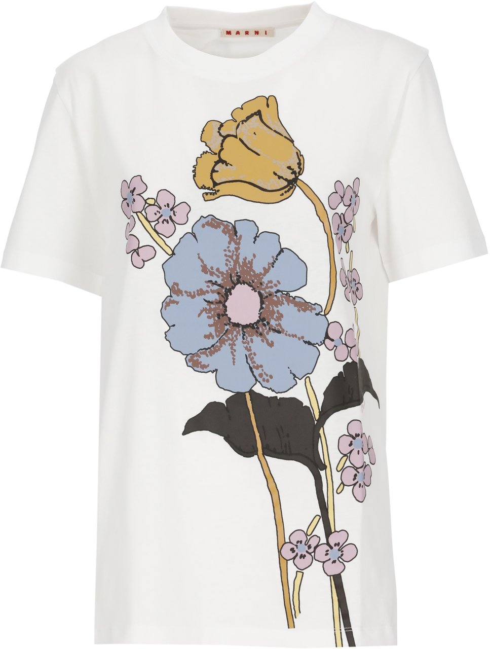Marni T-Shirts And Polos White Wit