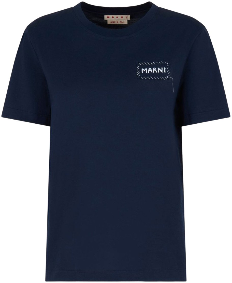 Marni T-Shirts And Polos Blue Blauw