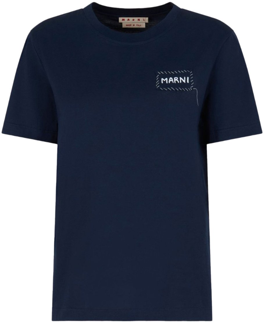 Marni T-Shirts And Polos Blue Blauw