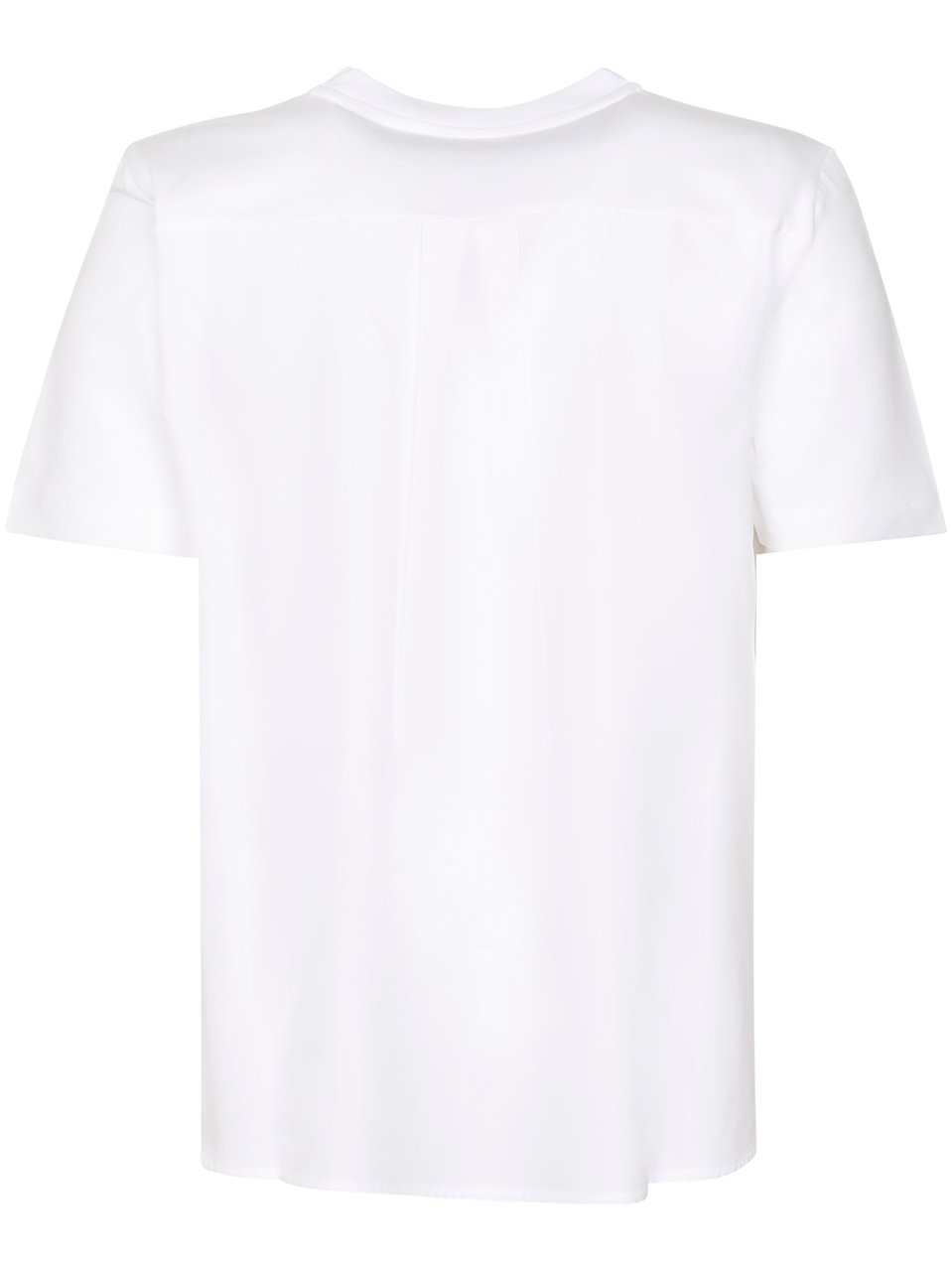 Marni White Short-Sleeved T-Shirt with Chest Pocket Wit