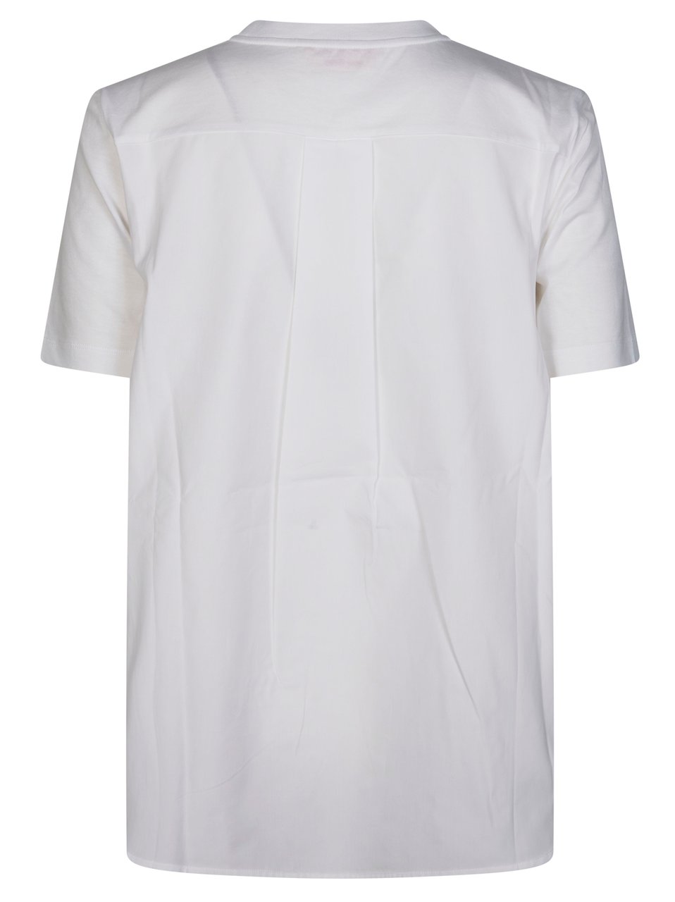 Marni Poplin Chest Pocket Boxy T-Shirt Wit