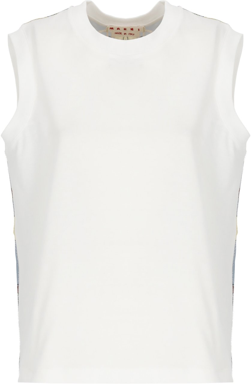 Marni Top White Wit