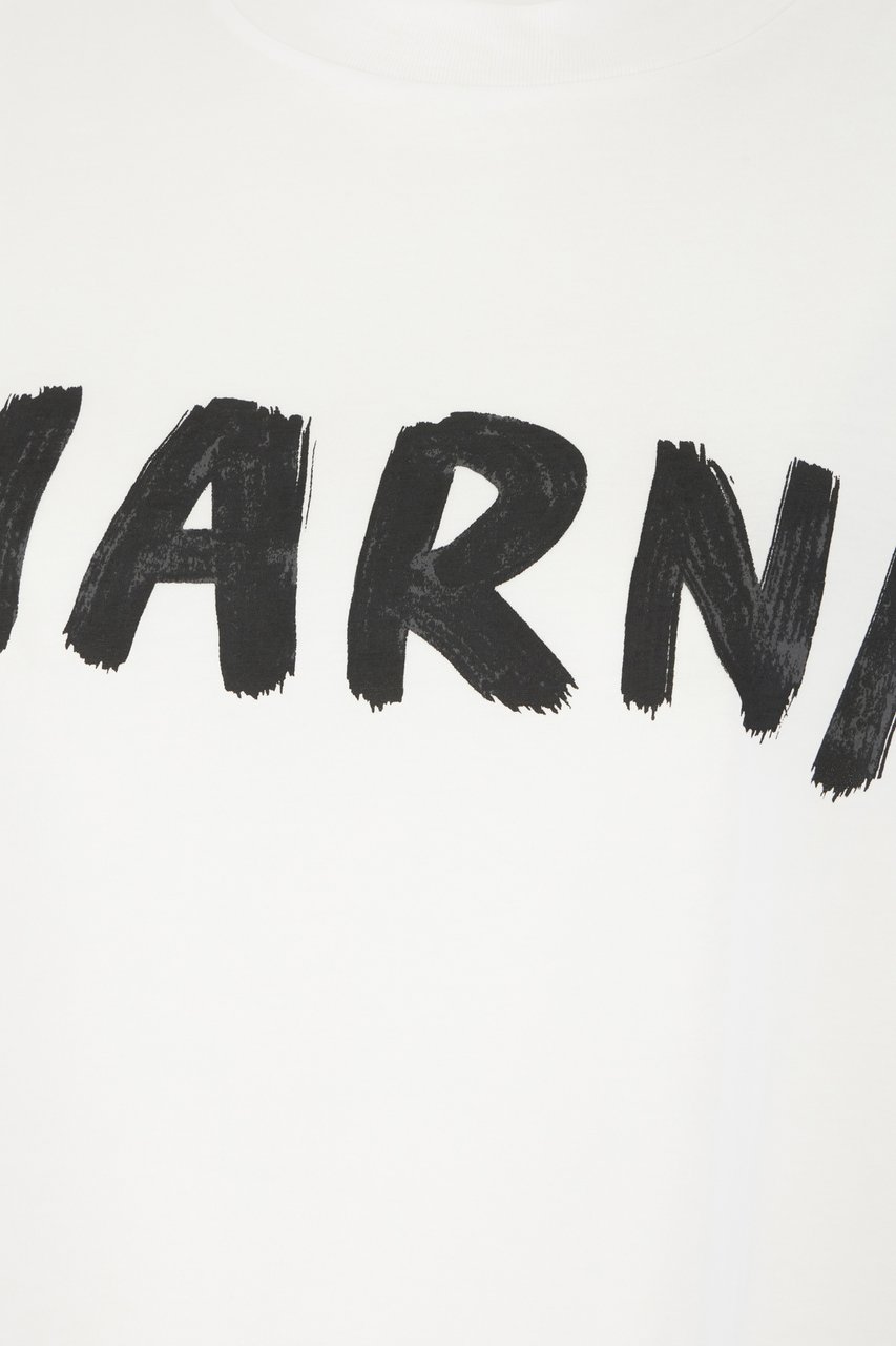 Marni Marni White cotton t-shirt Wit