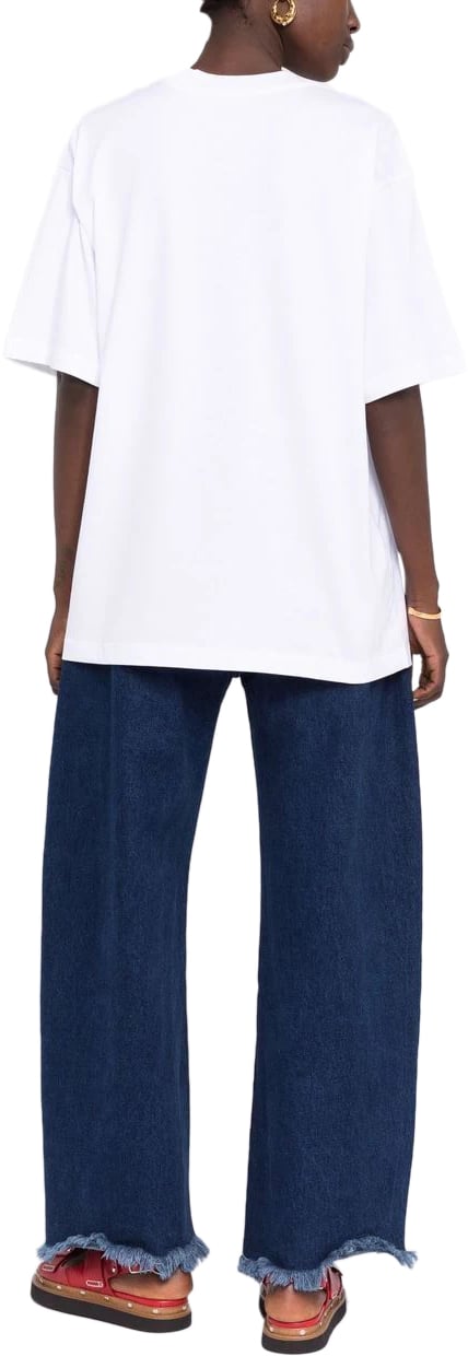 Marni t-shirt white Wit