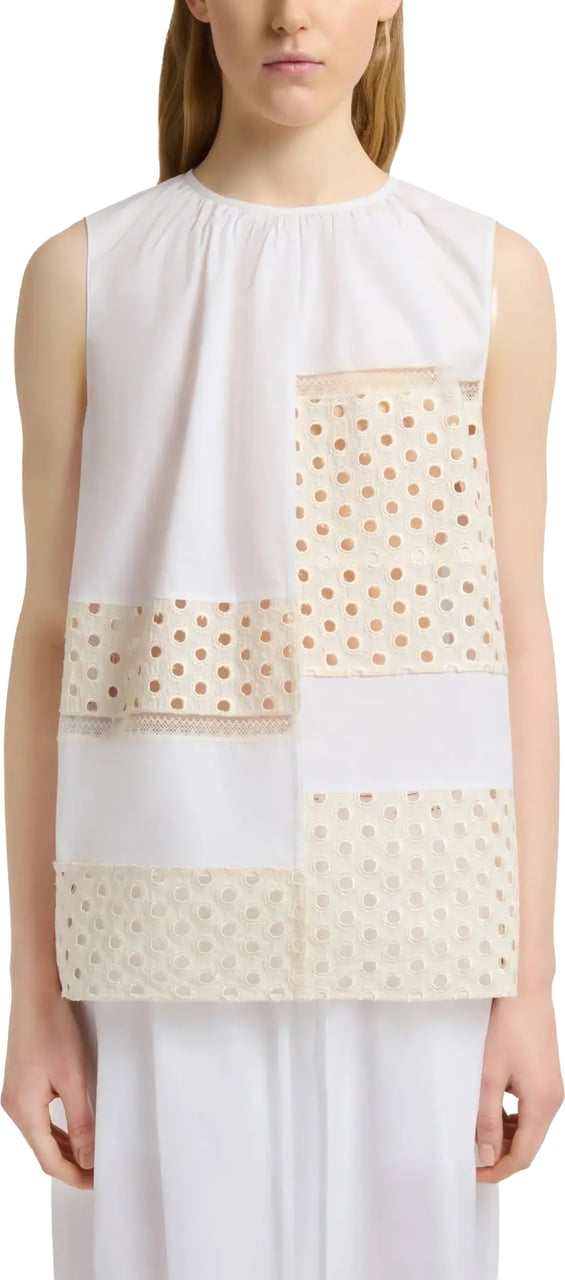 Marni Top White Wit