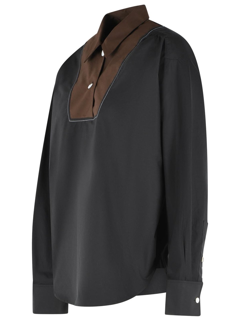 Marni Black Cotton Shirt Zwart