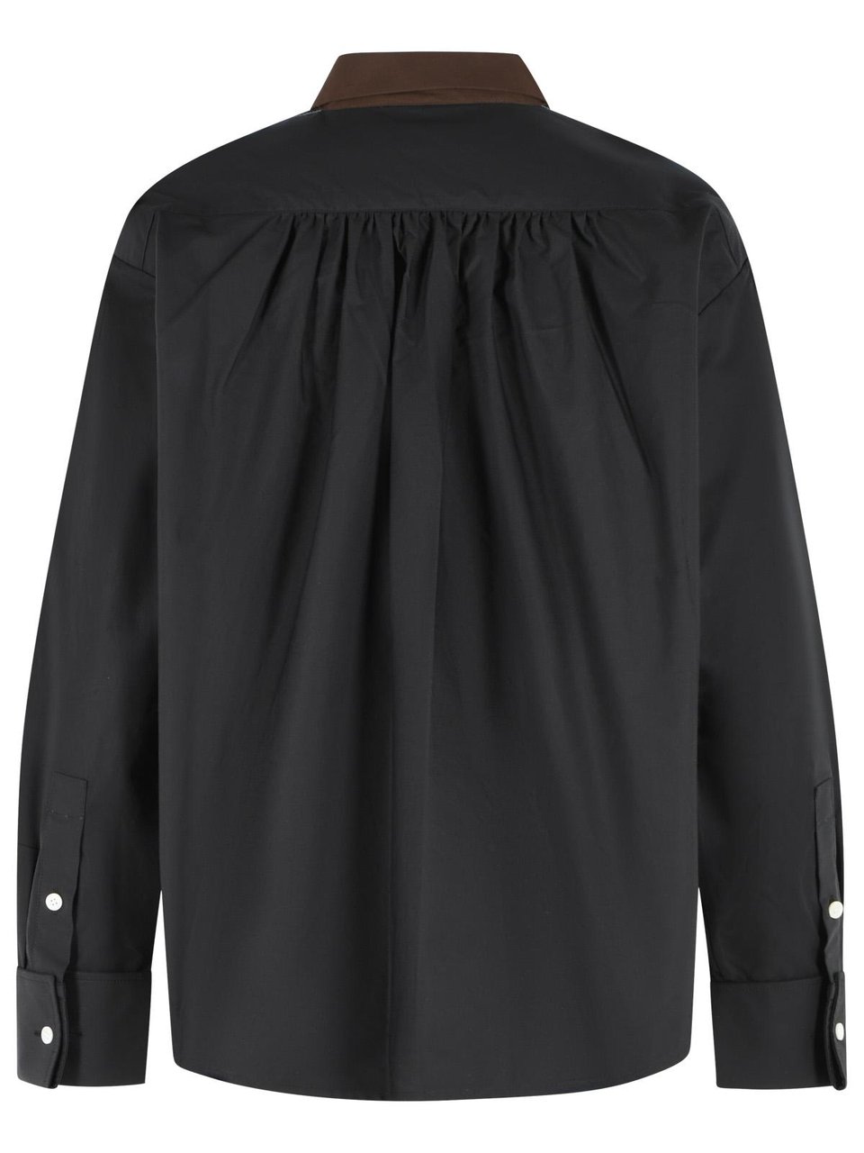Marni Black Cotton Shirt Zwart