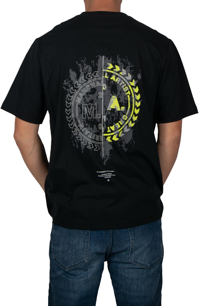 Marshall Artist Marshall Artist Photek Back Print T-Shirt Zwart