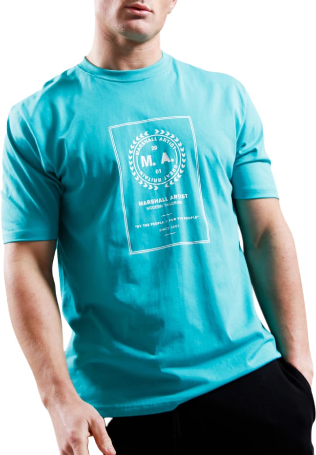 Marshall Artist Marshall Artist Cartellino T-Shirt Groen