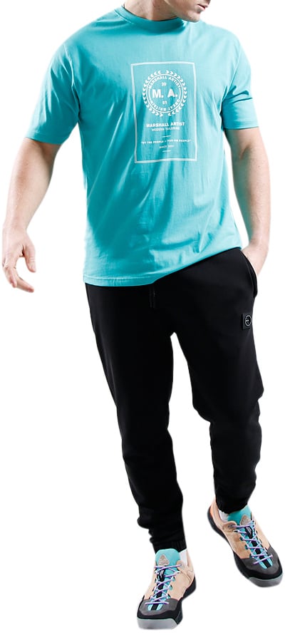 Marshall Artist Marshall Artist Cartellino T-Shirt Groen