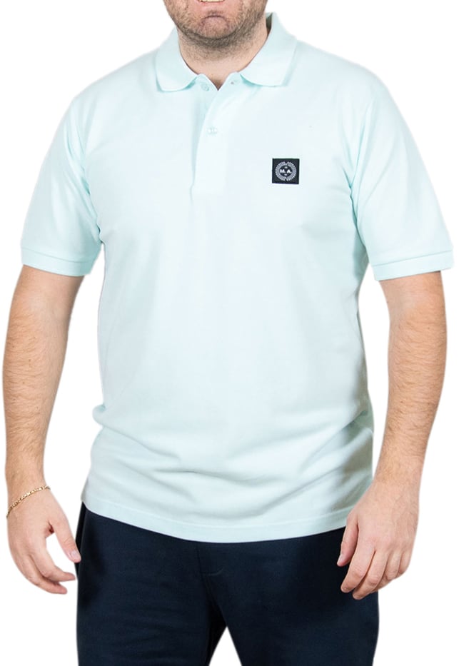 Marshall Artist Marshall Artist Siren s/s Polo Blauw