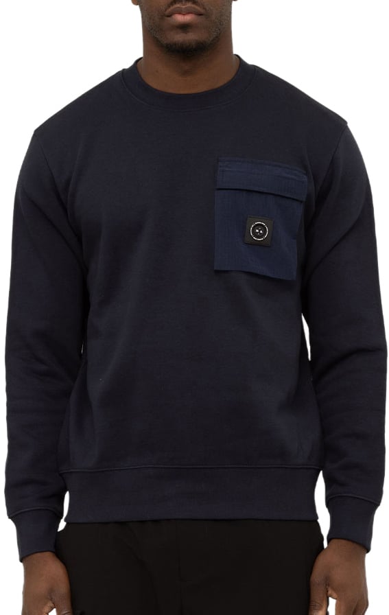 Marshall Artist Marshall Artist Nevado Crewneck Blauw