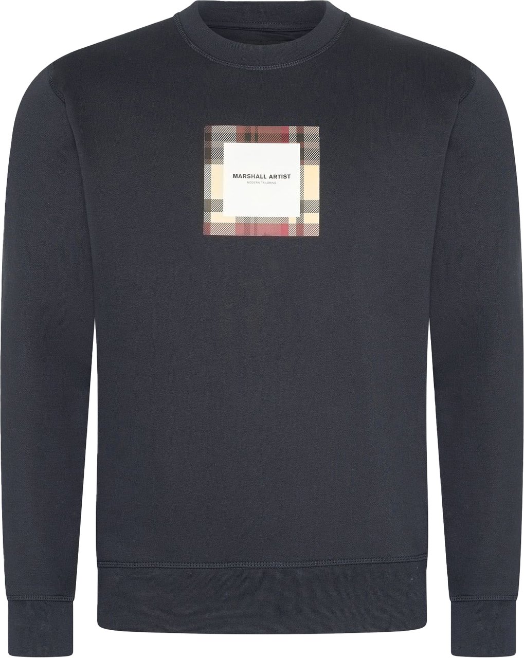 Marshall Artist Marshall Artist U.K. Ism Box Logo Crewneck Blauw