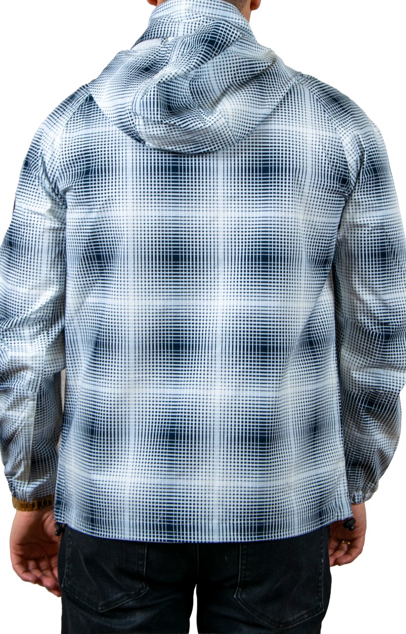 Marshall Artist Marshall Artist Shadow Check M-65 Jacket Blauw