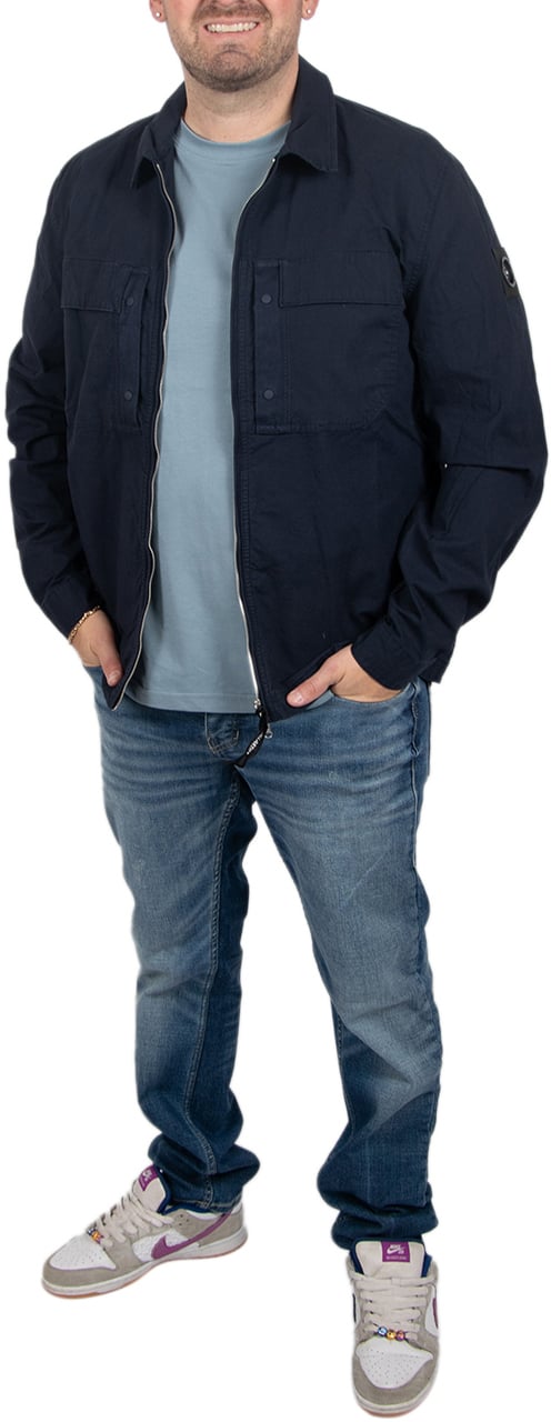 Marshall Artist Stratton Overshirt Blauw
