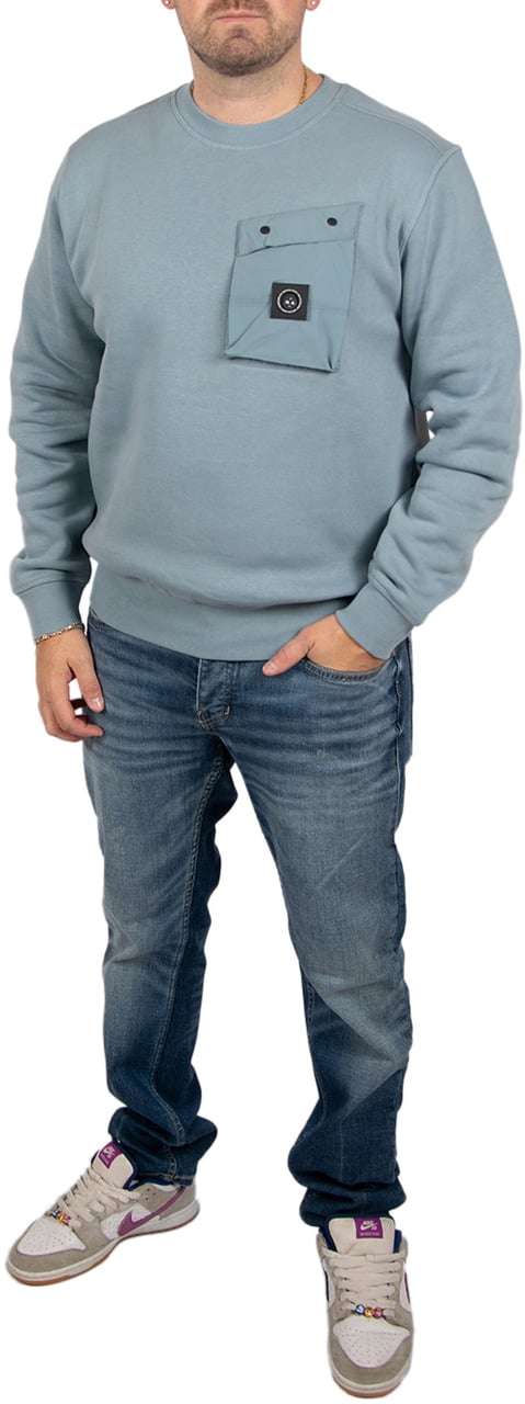 Marshall Artist Proccera Crewneck Blauw