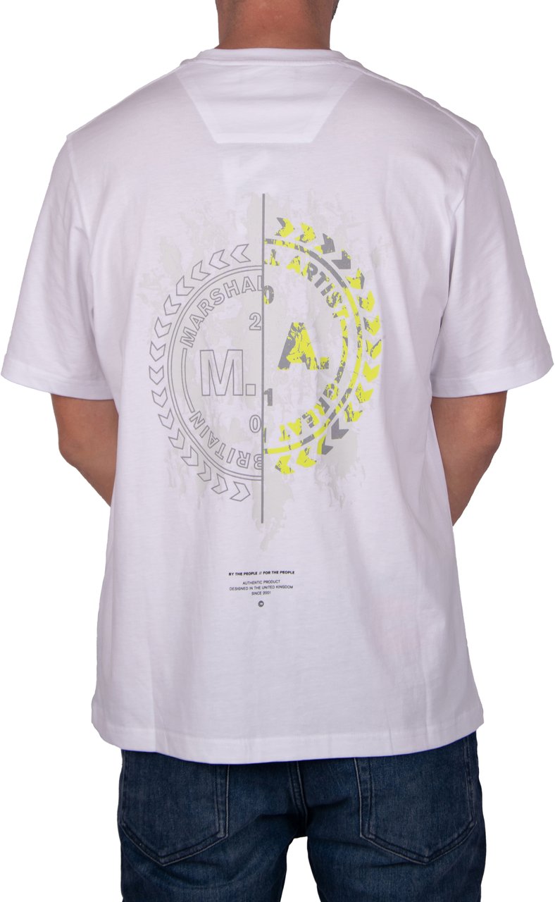 Marshall Artist Marshall Artist Photek Back Print T-Shirt Wit