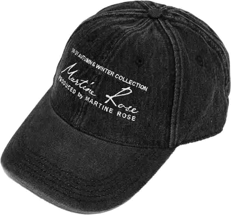 Martine Rose Hats Black Zwart