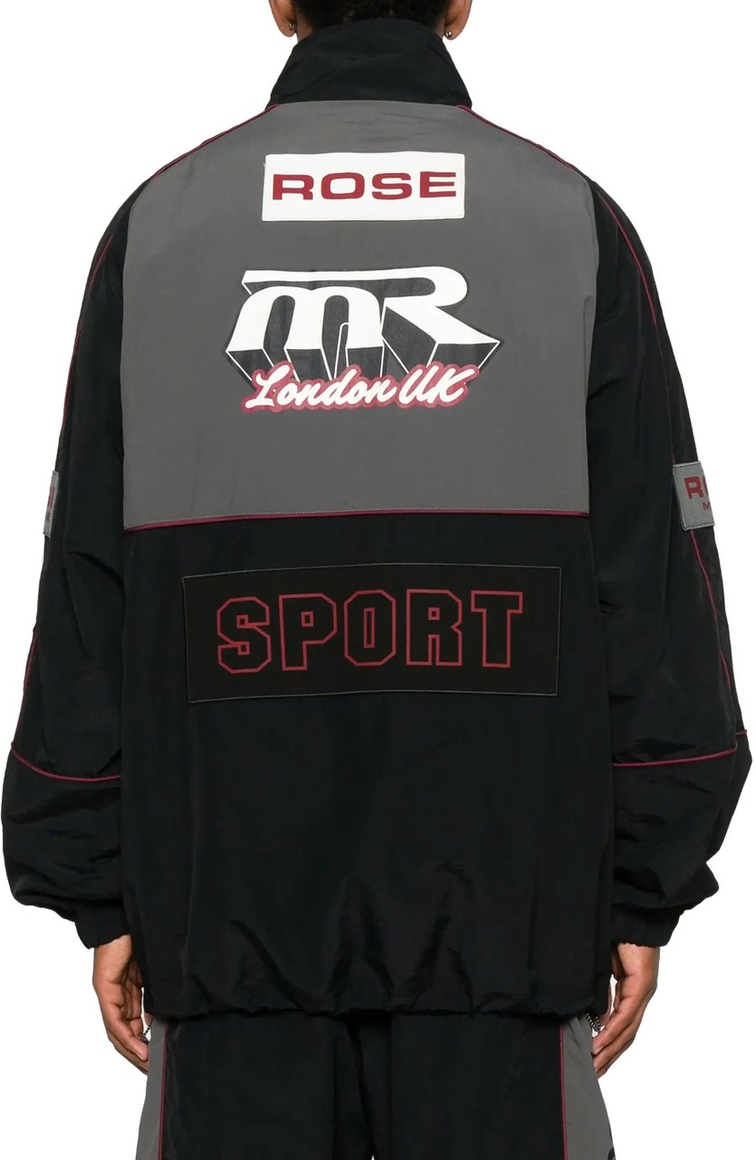 Martine Rose Hockey Pullover Black Grey Zwart