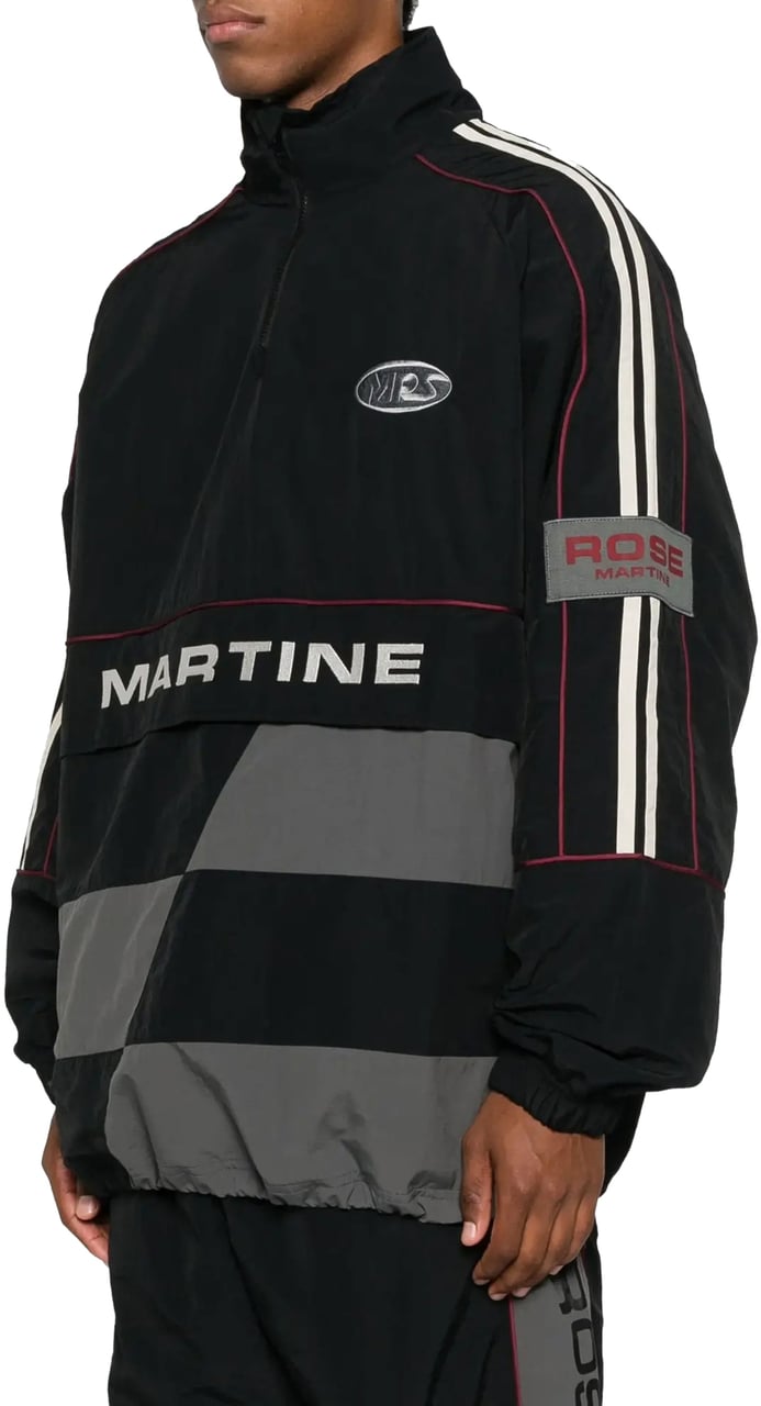 Martine Rose Hockey Pullover Black Grey Zwart