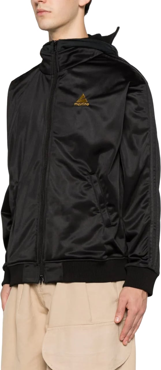 Martine Rose Hood Cap Track Jacket Black Zwart