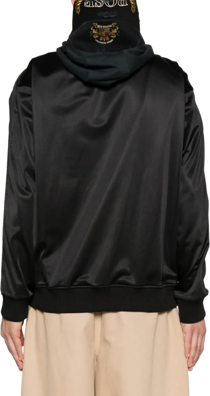 Martine Rose Hood Cap Track Jacket Black Zwart