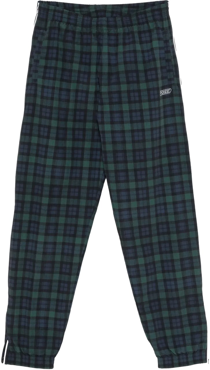 Martine Rose Printed Trackpant Black Tartan Zwart