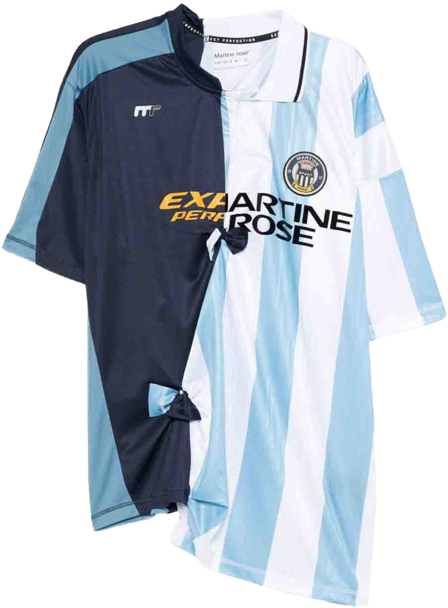 Martine Rose T-Shirts And Polos Blue Blauw