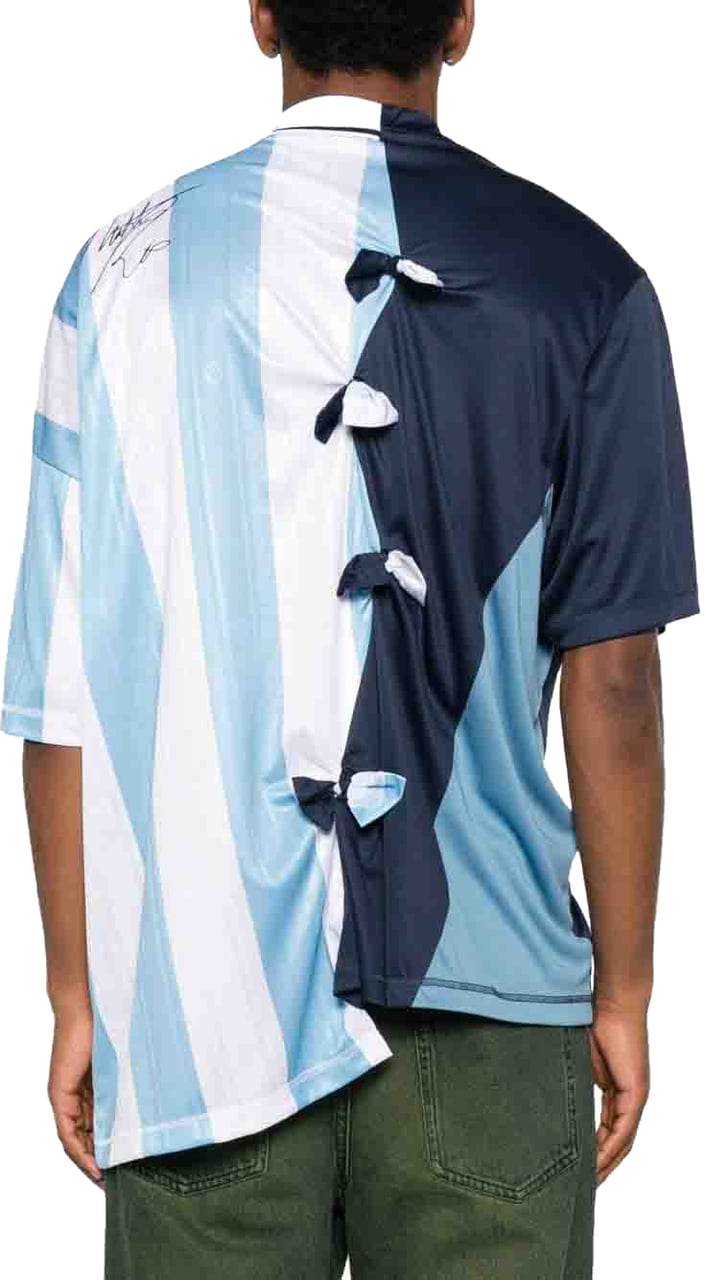 Martine Rose T-Shirts And Polos Blue Blauw